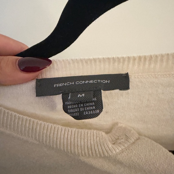 French Connection Cream Cardigan - Picture 3 of 3